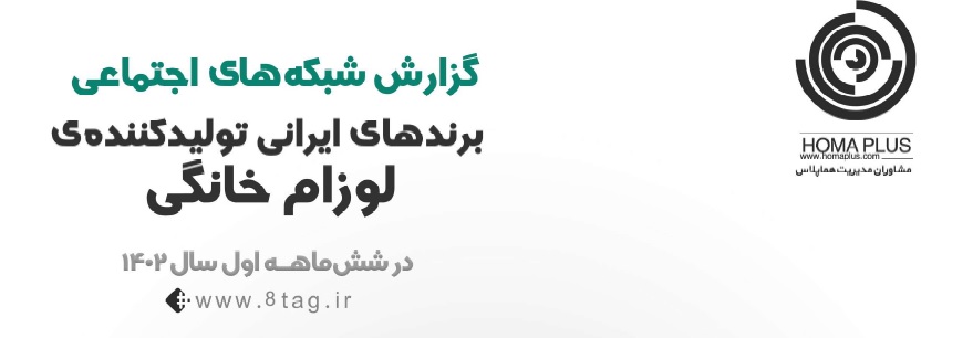 گزارش شبکه های اجتماعی برندهای ایرانی تولیدکننده‌ی لوزام خانگی