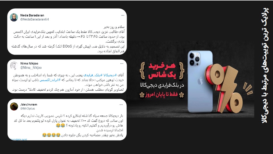 بلک فراید 9 سامانه سوشال لیسنینگ هشتگ |رصد و تحلیل اخبار| مدیریت بحران| پایش و تحلیل شبکه های اجتماعی