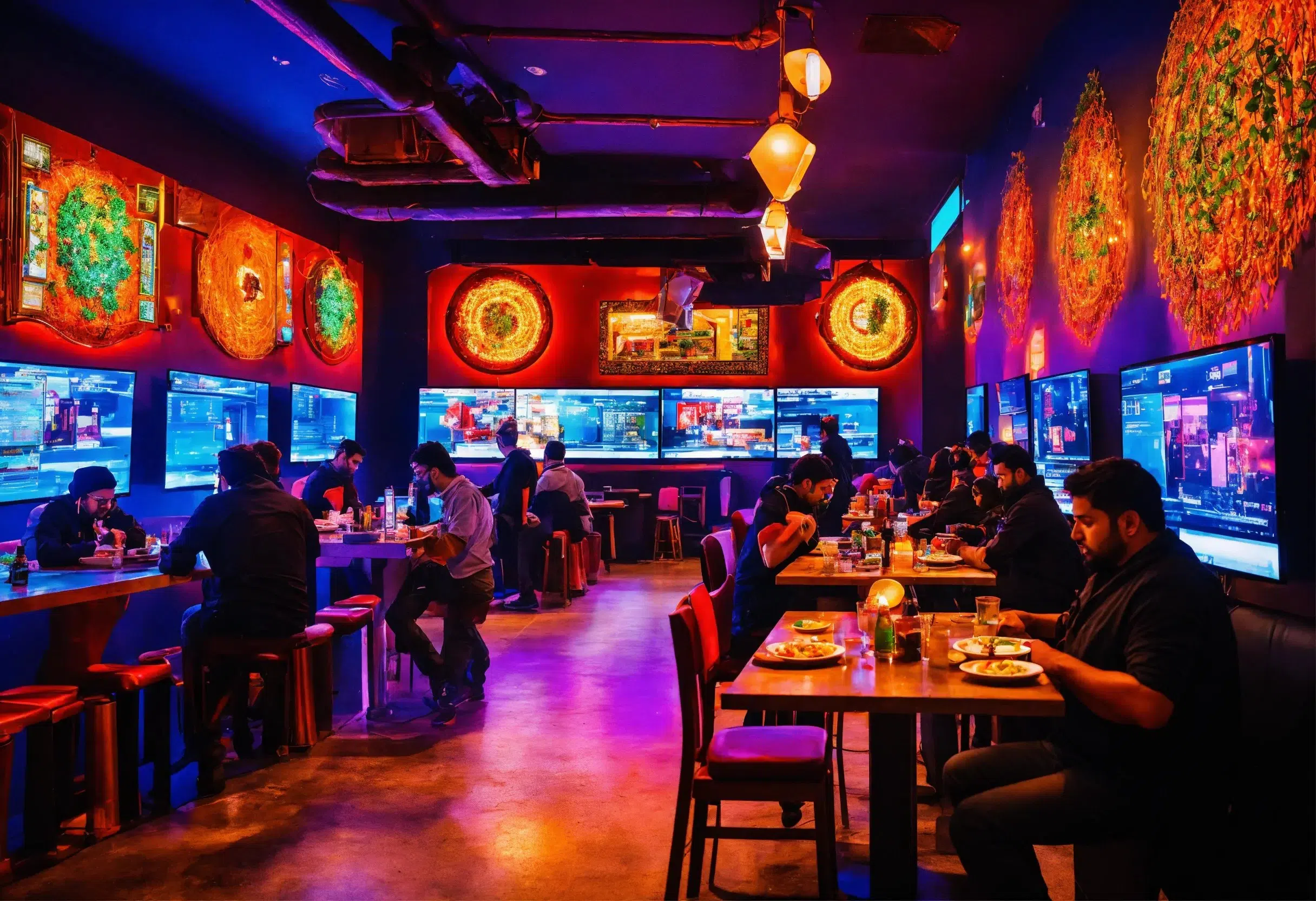 دیتای هکشده اسنپفود چه ایدههای تجاری را در اختیار رقبا قرار داده است؟ 8 A view of an Iranian restaurant where all the cust 2 سامانه رصد شبکه های اجتماعی | هشتگ | رصد فضای مجازی| سوشال لیسنینگ