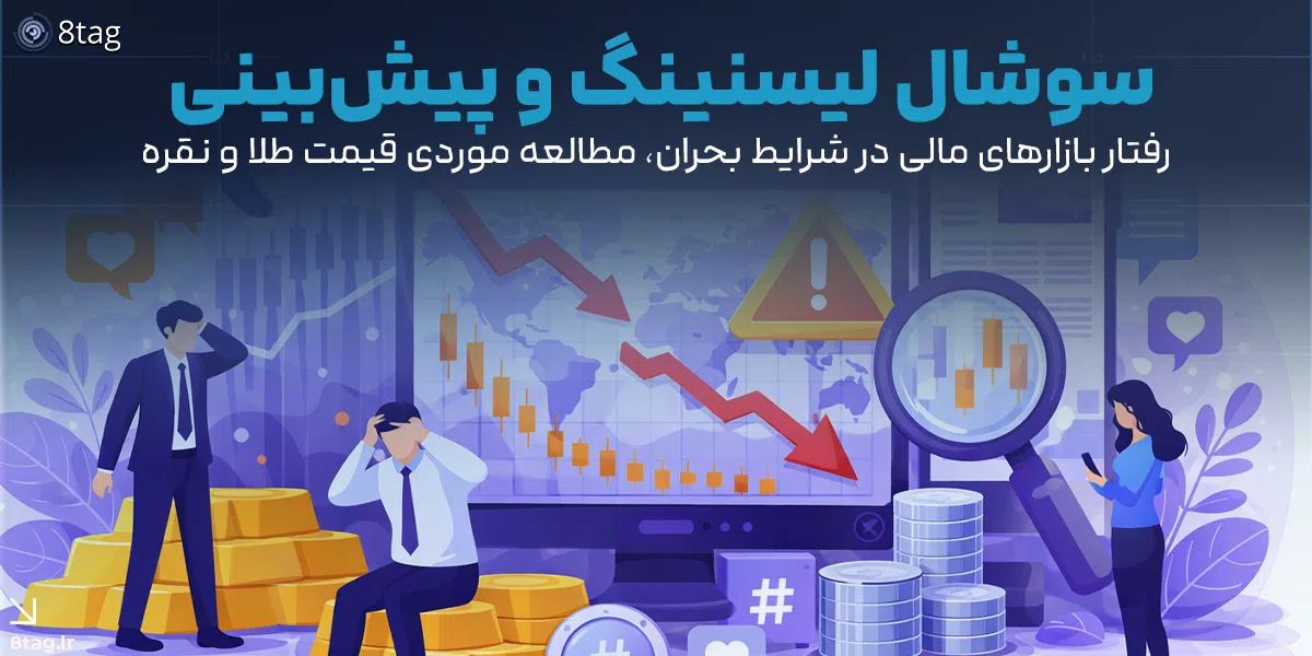 سوشال لیسنینگ و پیش‌بینی رفتار بازارهای مالی در شرایط بحران، مطالعه موردی قیمت طلا و نقره