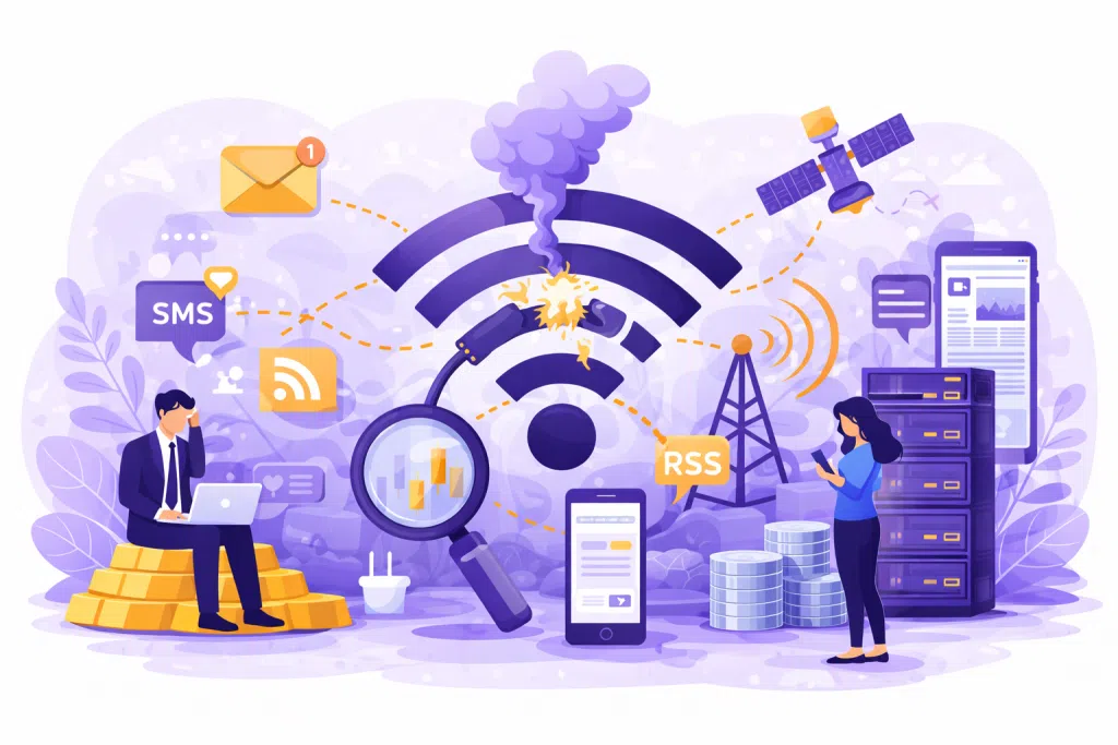 سوشال لیسنینگ در زمان قطعی اینترنت، چرا نباید متوقف شود و چطور ادامهاش دهیم؟ 2 social listening internet outage 01 سامانه رصد شبکه های اجتماعی | هشتگ | رصد فضای مجازی| سوشال لیسنینگ