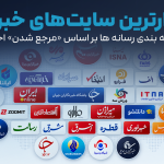 تأثیرگذارترین وب سایت های خبری ایران؛ رتبه بندی رسانه ها بر اساس «مرجع شدن» اخبار